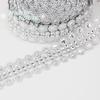 (5 Yards/roll) 30mm Roll Tape Tulle Crystal Mesh Wrap Ribbons Cake Wedding Decoration Glitter Charming Bling Diamond