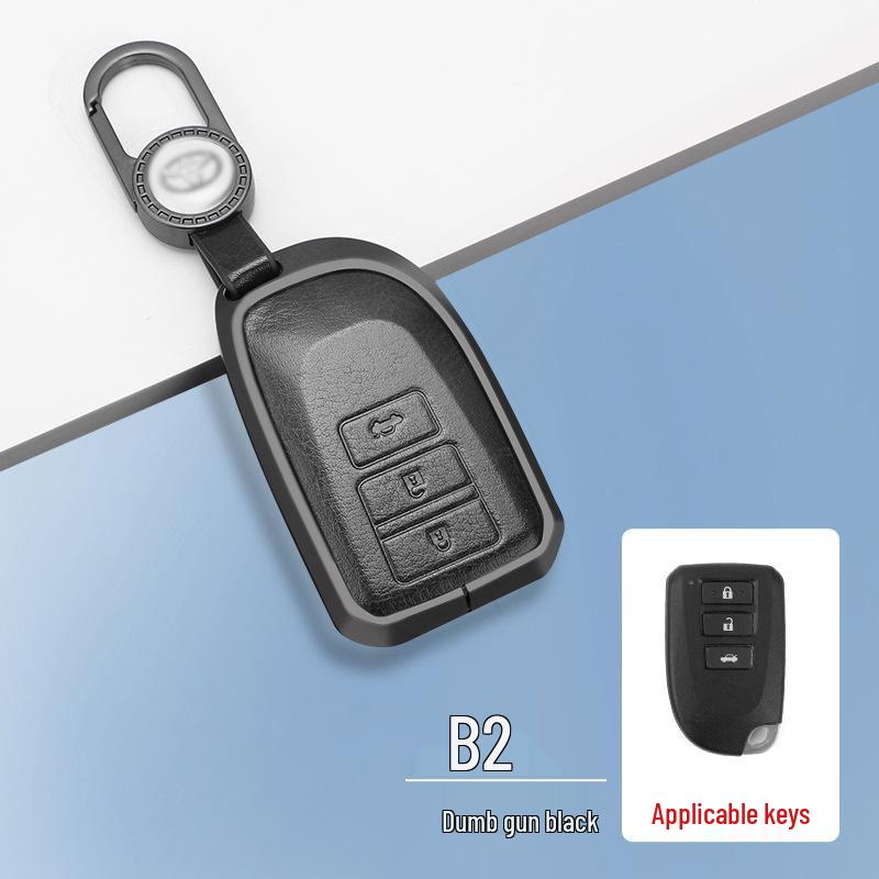 FAW Toyota Key Case for Highlander, RAV4, Corolla, C-HR, IZOA & Crown - Car Key Cover & Shell
