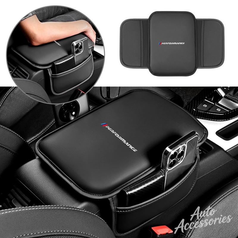 AAAPR1 Car Armrest Box Pad Auto Armrest Mat Accessories For BMW Performance F30 F32 F36 F34 G20 G23 3 Serie F20 F22 F26 X5 X6 X7 X3 X1