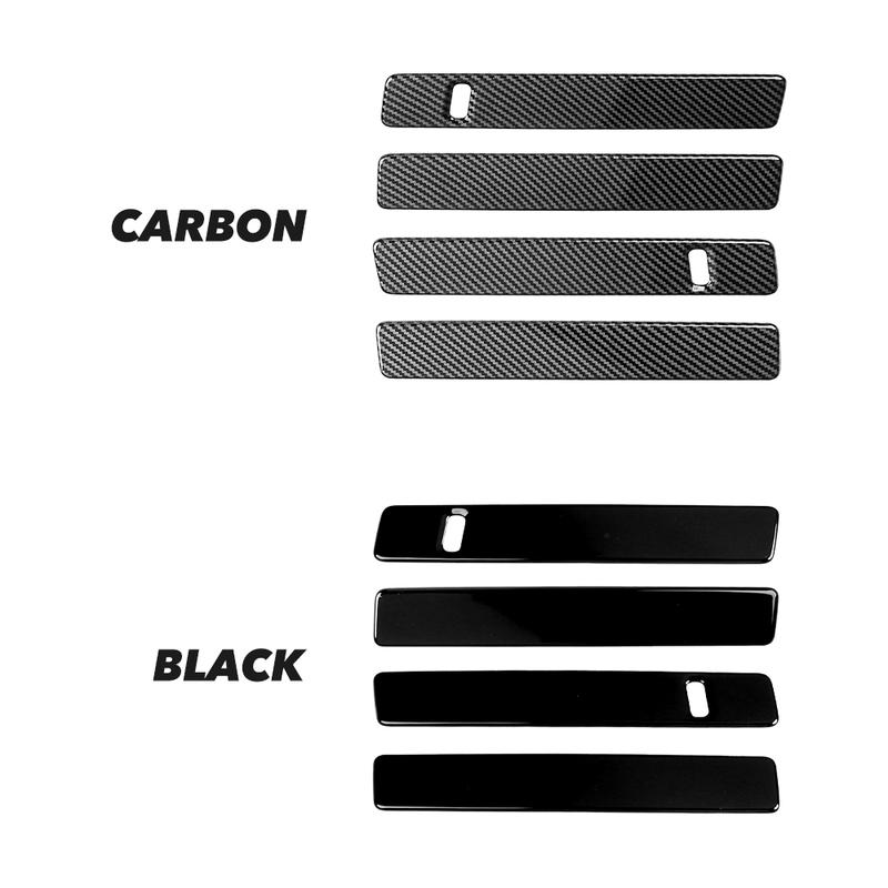 For Kia Telluride 2027 LHD/RHD 4PCS Black Exterior Door Handle Decoration Cover Trim Exterior Accessories