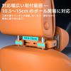 CANLER Car Headrest Neck Adjustable Height Adjustable Front and Rear Easy Installation with Universal Fit for Car Seats Orange Pillow, 12cm, 5cm,