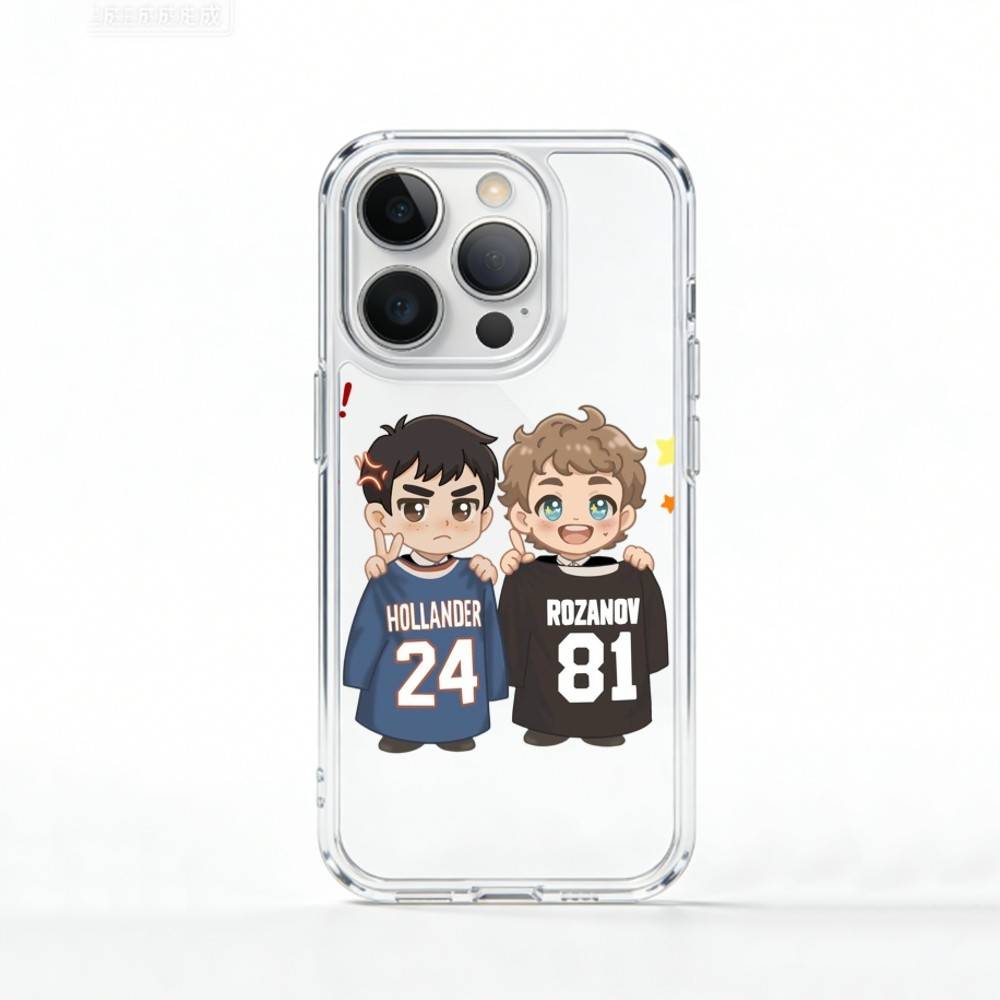 

I-Ice Hockey H-Heated R-Rivalry Phone Case For iPhone 17 16 15 14 13 12 11 Mini Pro Max Plus Transparent Cover iPhone16