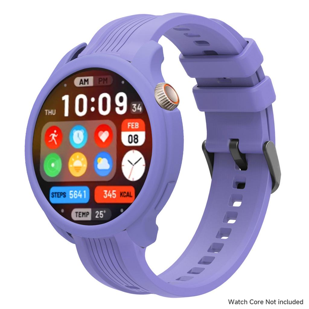 Silikonarmband+Hülle Für Amazfit Balance Verstellbares Sportarmband Smartwatch Anti-Fall Kratzfestes Armband Uhrengehäuse Set Zubehör