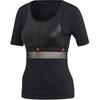 Stella McCartney Breathable Comfortable Short Sleeve T-Shirt Women Tops Black DT9279