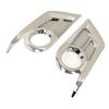 2PCS Front Fog Light Frame Sticker Exterior Decoration Replacement for Hilux Vigo Champ 2012