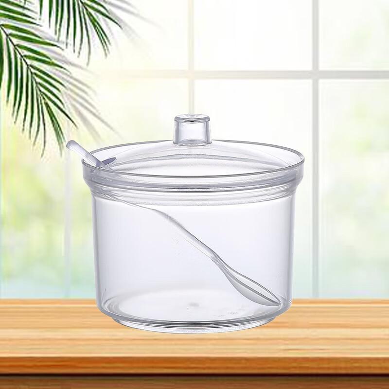 Extra Thick Acrylic Spice Jar & Bottle Set (10-Piece)