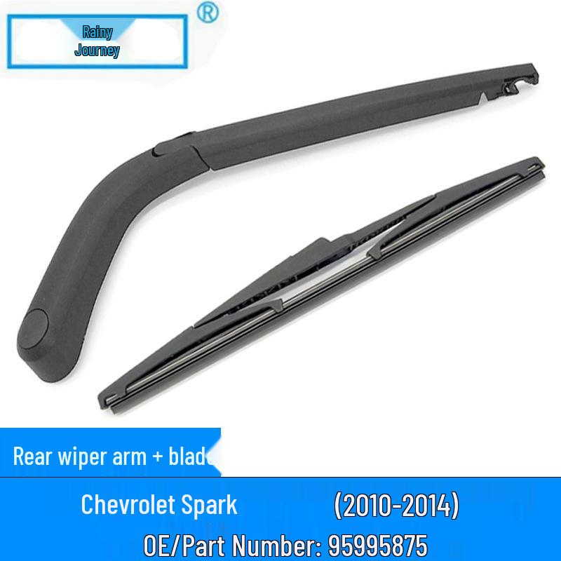 Compatible Rear Window Wiper Blade for Chevrolet Spark 2010-2014, Part Number 95995875