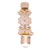 Women Fashion Simulated Gold Silver Alloy Duck Clips Shawl Blouse Shirt Sweater Cardigan Collar