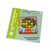 American Early Education Mushroom Peg Puzzle: Large Particle Button Toy for Children's Color Recognition and Enlightenment