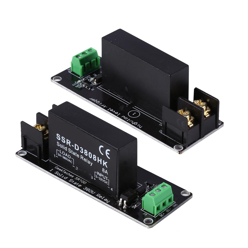 380V 8A 1 Einkanaliges Solid-State-Relaismodul-Board SSR Schalter-Controller