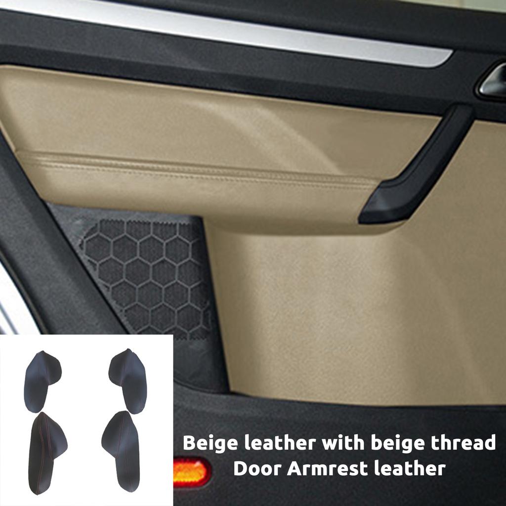 Perfect For Volkswagen VW Touran 2006 2007 2008 2009 2010 -2015 PU Leather Car Interior Door Armrest Panel Cover Sticker Trim