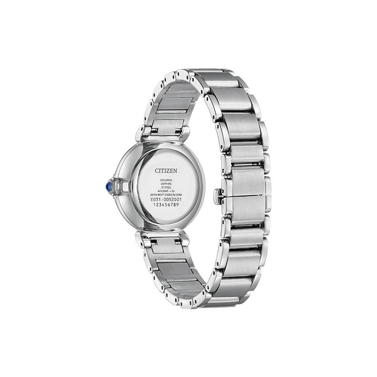 CITIZEN Ecology Drive Collection Little Bellflower Collection Light Powered Quartz Movement Stainless Steel Strap EM1060-87N