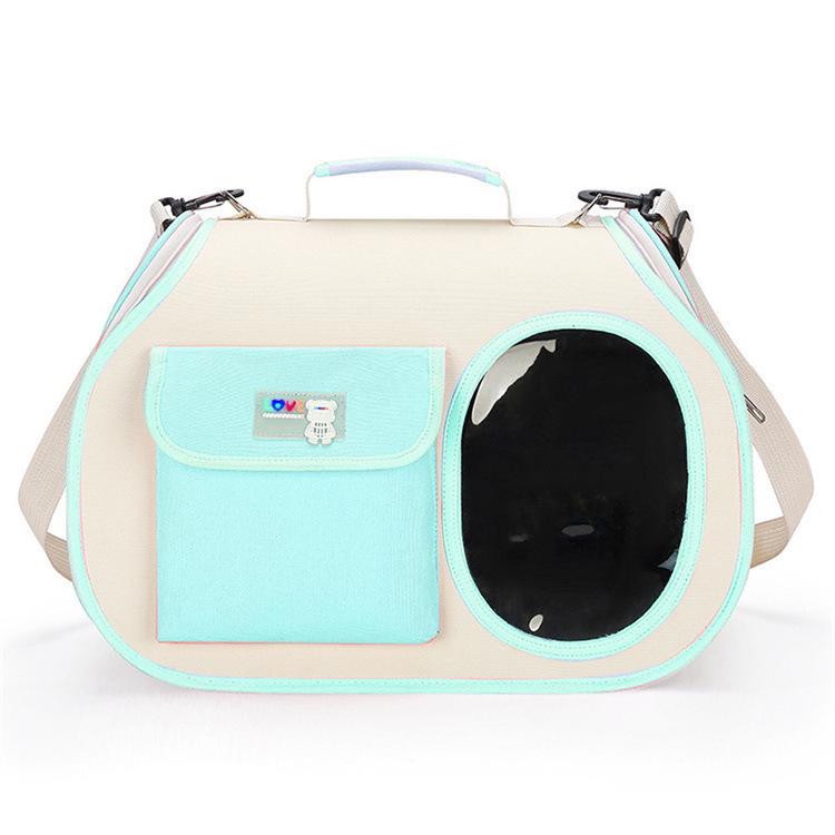 Portable Breathable Cat Backpack with Single Shoulder Strap for Travel and Car Use