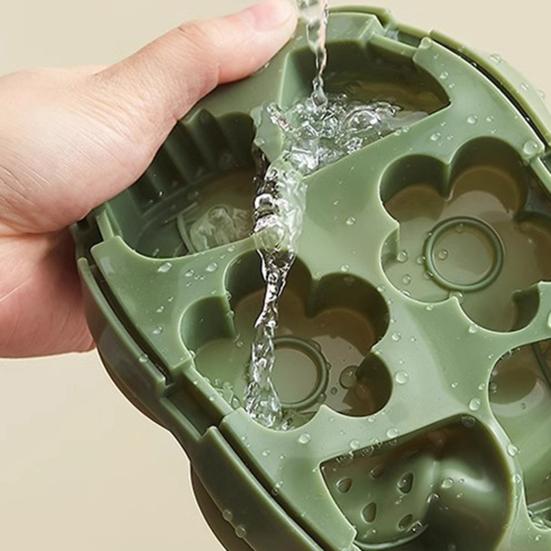 Silicone Popsicle Molds 8-Cavity Ice Cream Maker BPA-Free Easy-release Ice Lolly Molds Mini Ice Pop Maker