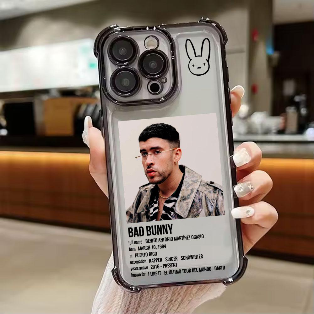 Bad Bunnys Album X 100 PRE Phone Case for iPhone 17E 11 13 15 16 17 Pro Max 14 Plus 17Air 16E Pro 12 17Pro Soft Shockproof Cover