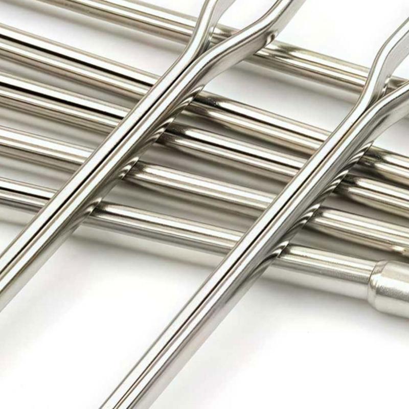 4Pcs Metal Elastics Cord Threader for Sewing Projects Smooths Designs Tool