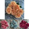 Artificial Bouquet Roses For Wedding Decor Photography Props And Home Styling