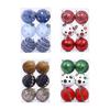 6Pcs Christmas Ball Ornaments Christmas Ornaments Christmas Decor Thoughtful Gift Hanging Ornaments for Anniversaries Holiday
