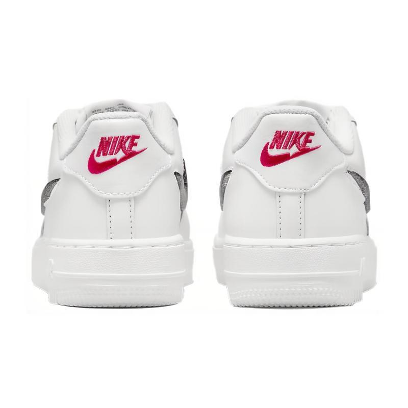 Nike Air Force 1 Low LV8 White Metallic Silver Sneakers DC9651-100