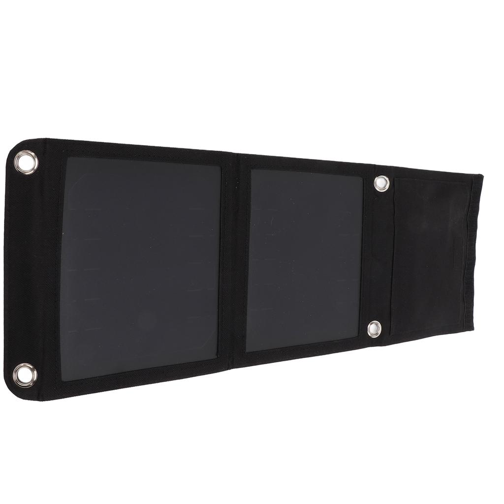 Portable Solar Panel 12W High Conversion Efficiency Foldable Good Flexibility Outdoor Solar Cell Panel