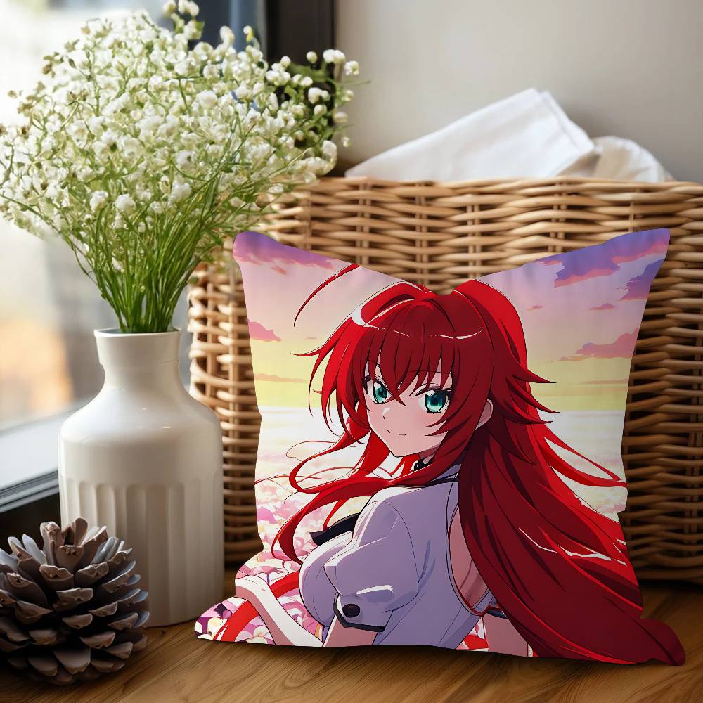 R-Rias G-Gremory Personalized Pillow Dust Cover Bedroom Kids Party Decoration Pillowcase Birthday Children Gift