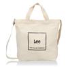 Lee Elf Tote Large Perfect for and Town White 2-Way Bag, Large, Canvas, Lightweight, Capacity, School, Commuting, Leisure, Use, 320-1352,