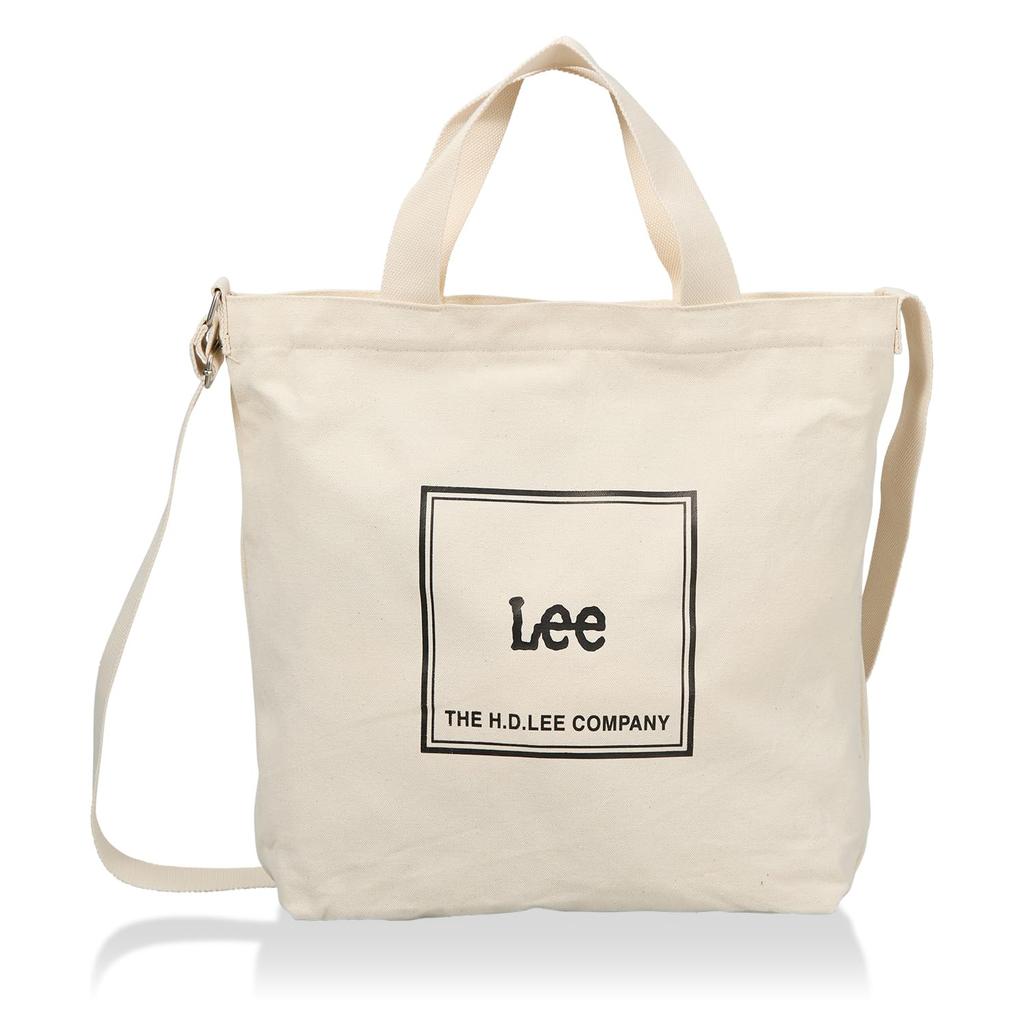 Lee elf Tote Large Perfect for and Town White 2-Way Bag, Large, Canvas, Lightweight, Capacity, School, Commuting, Leisure, Use, 320-1352,