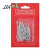Metal S-shaped Hangers 100 Pcs Christmas Ornament Hooks, S-Shaped Hangers, Festive Tree Hooks for Baubles Balls, Lanterns, Decoration Lightweight