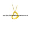 Shuibei 999 Pure Gold Ginkgo Leaf Buddha Necklace - Bestseller Jewelry Piece