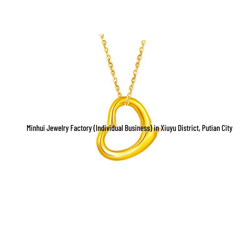 Shuibei 999 Pure Gold Ginkgo Leaf Buddha Necklace - Bestseller Jewelry Piece