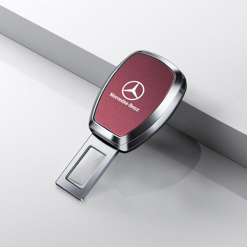 Car Sticker Car Seat Belt Clip Extender Metal Badge Lock Buckle For Mercedes Benz AMG W203 W206 W220 W205 W211 W212 W201 W210 W1