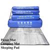 Outdoor Camping Mat Foam Foil Blanket Aluminum Insulation Foam Foil Mat Tent Sleeping Pad Picnic Mat Camping Mat Reflecting Heat