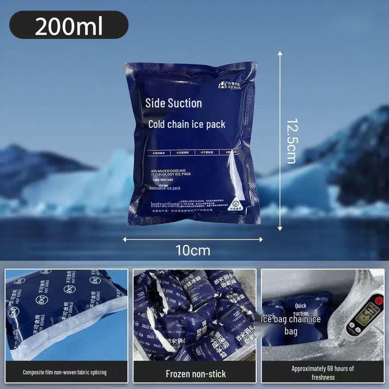 Self-Absorbing Reusable Cooling Gel Ice Packs