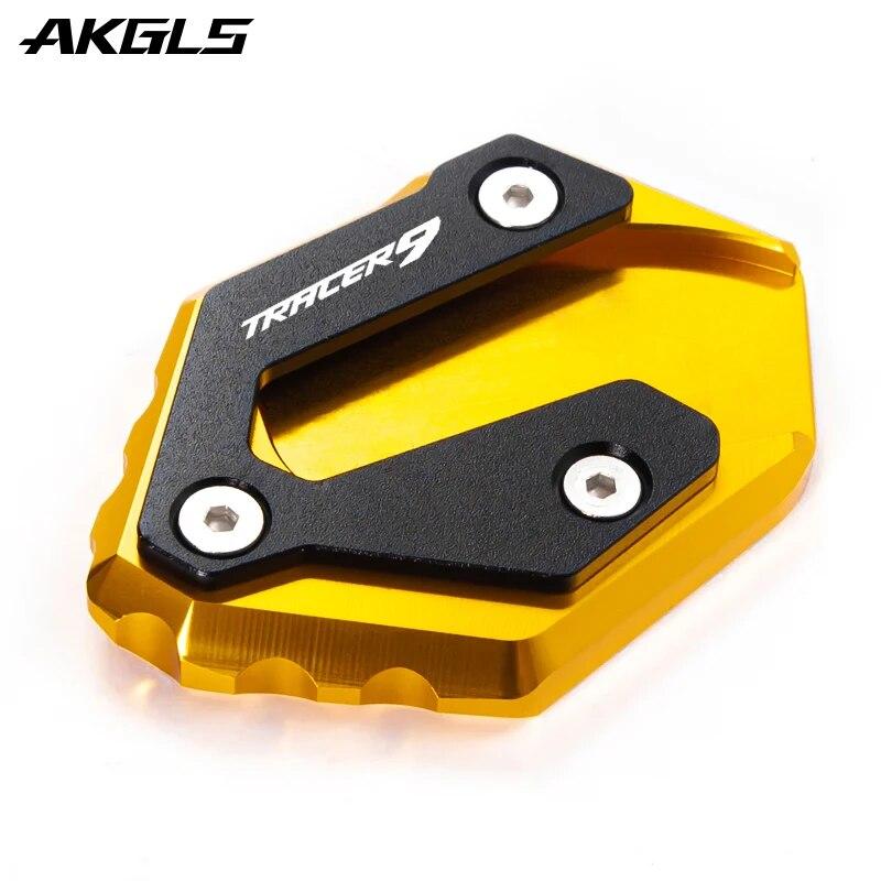 For Yamaha TRACER 9 GT TRACER 9/GT tracer9gt  2022accessories side stand extension pads enlarge stand plate expander