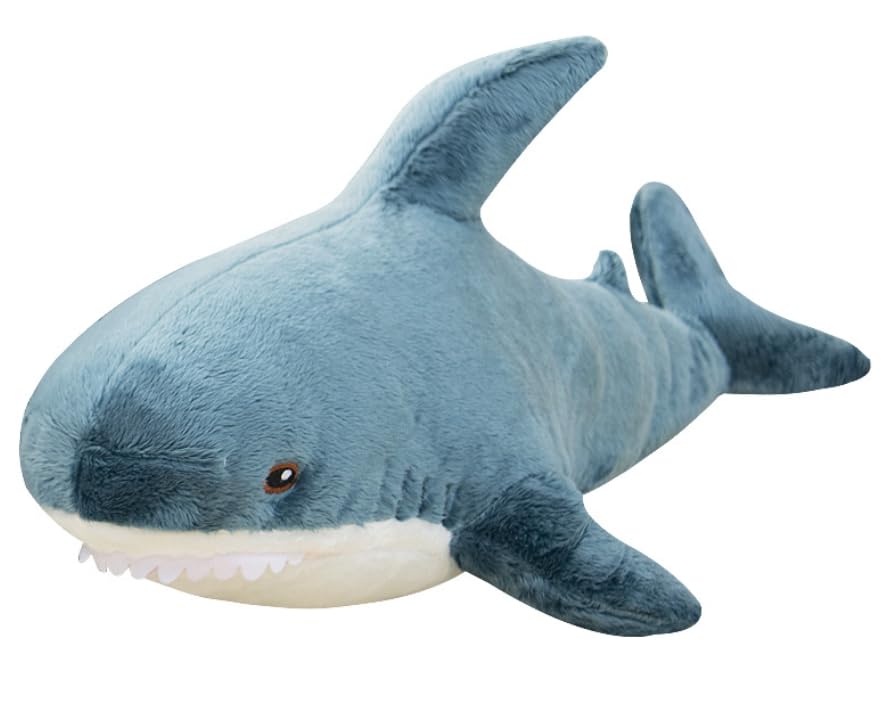 [dokidoki] Shark Jaws Cushion Plush Body Pillow Photo Shoot Event Party Favors Halloween Christmas Cute Moe Shark Same [Product]