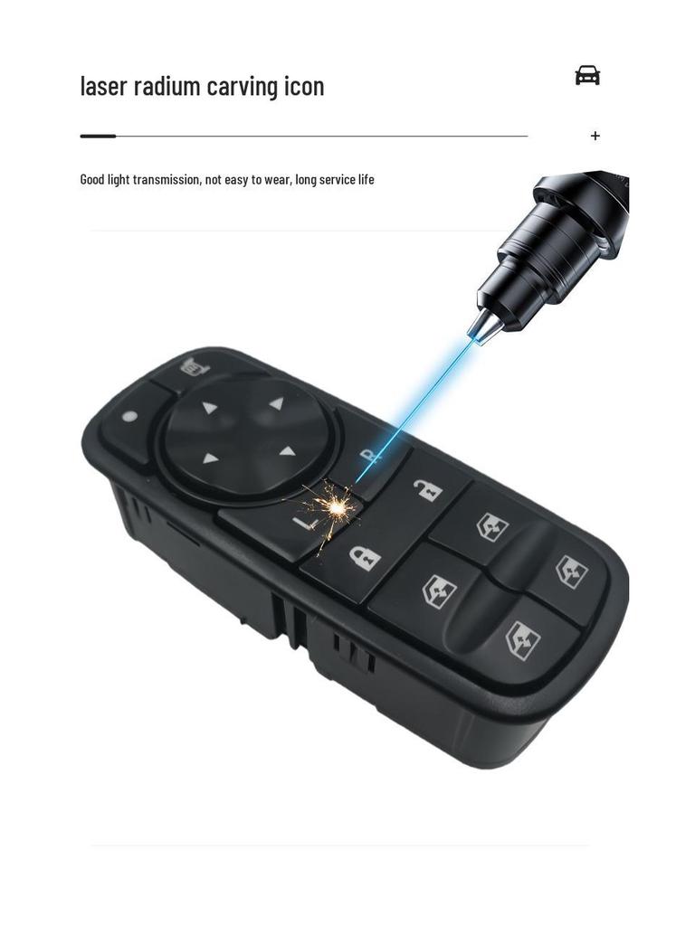 Glass Lifter Switch for Dongfeng Tianlong KL, Tianjin KR, Flagship KX Car Window