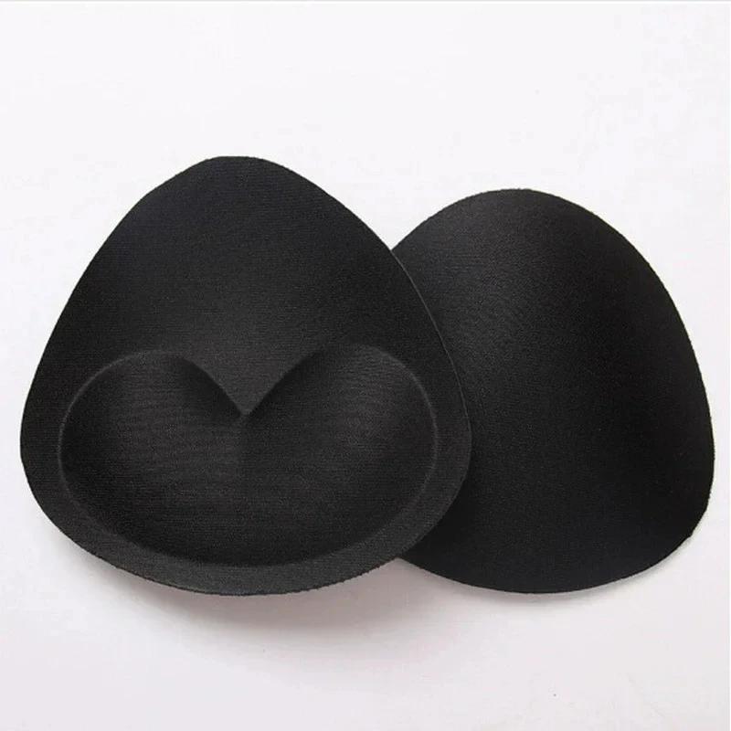 

1-2pairs Silicone Bra Inserts Breast Pads Sticky Push-up Women Bra Cup Thicker Nipple Cover Patch Bikini Inserts for Swimsuit 2pcs