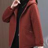 2025 Women's Winter Hooded Cotton Jacket: Stylish & Versatile Maternity Wear for Middle-Aged Temperament