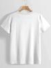 New Valentines Day Casual Round Neck Short Sleeve Tshirt Cute Cupcakes Drink Printed Fashion Fit Top Comfortable Fabric