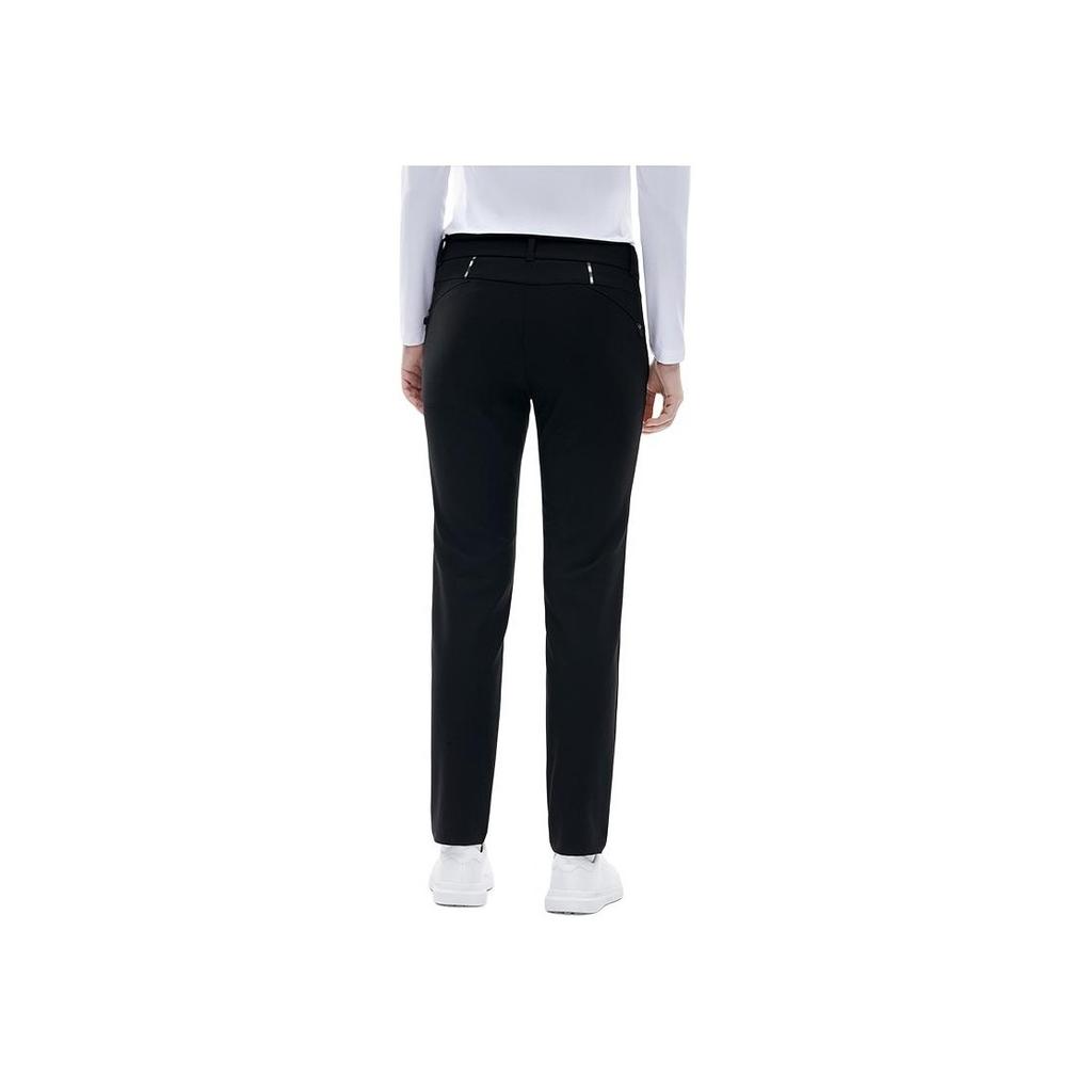 FILA Athletics Casual Golf Woven Straight Leg Knit Pants Women pants Deep-Black A11W215808FBK