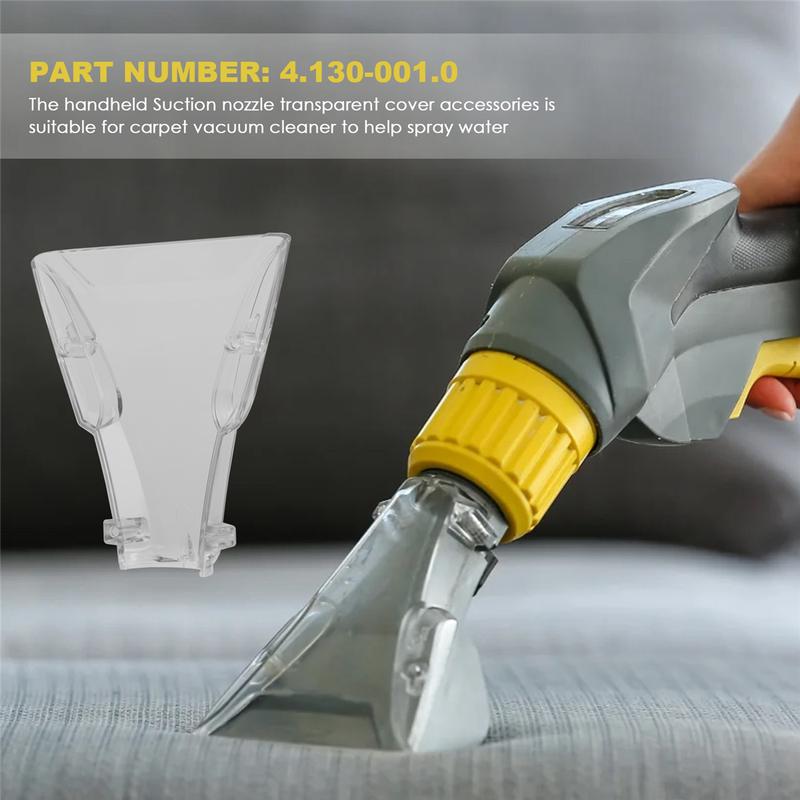 Carpet Vacuum Cleaner Nozzle Clear Cover 10/1 10/2 8/1 Replacement Kit for Puzzi 41300010(B) HOT