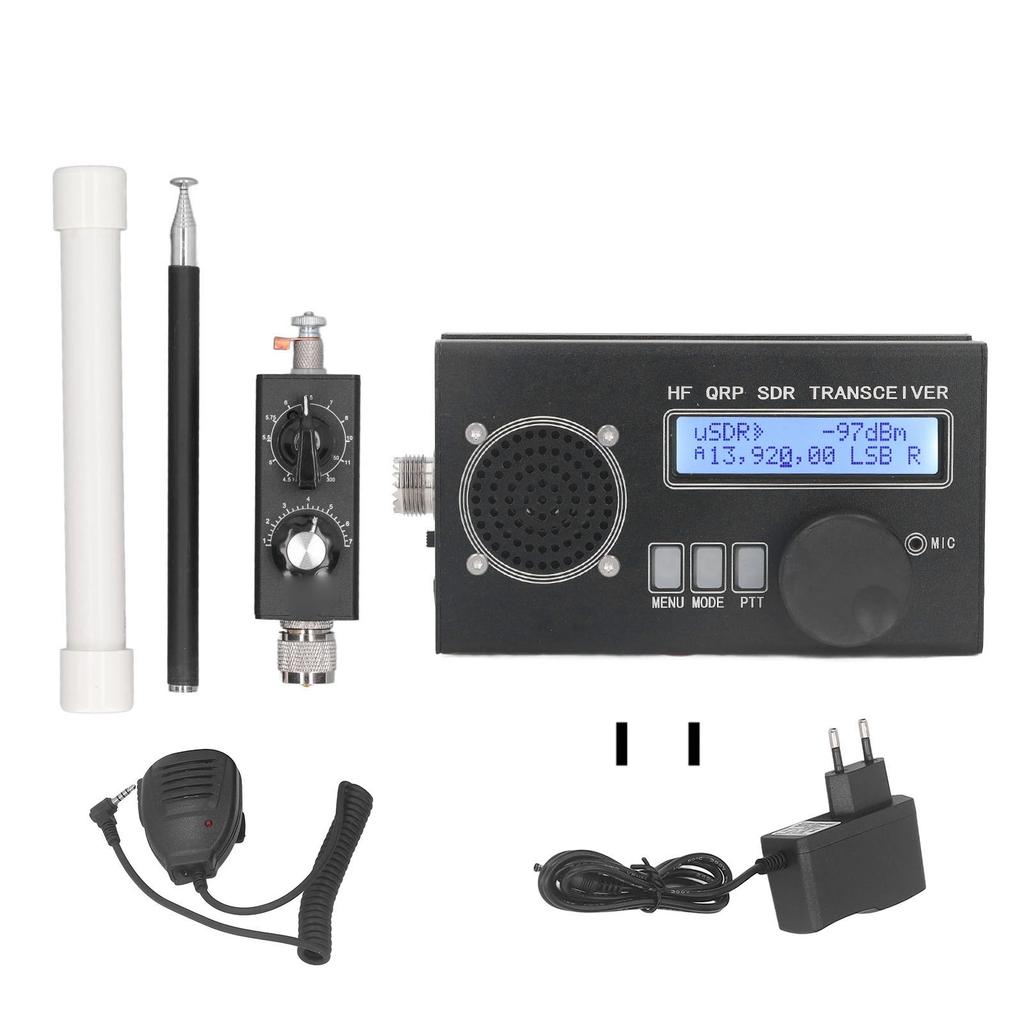 3.5 To 470MHZ 20W QRP  Shortwave Radio Transceiver USDR USDX Mini 8 Band SSB CW QRP Transceiver