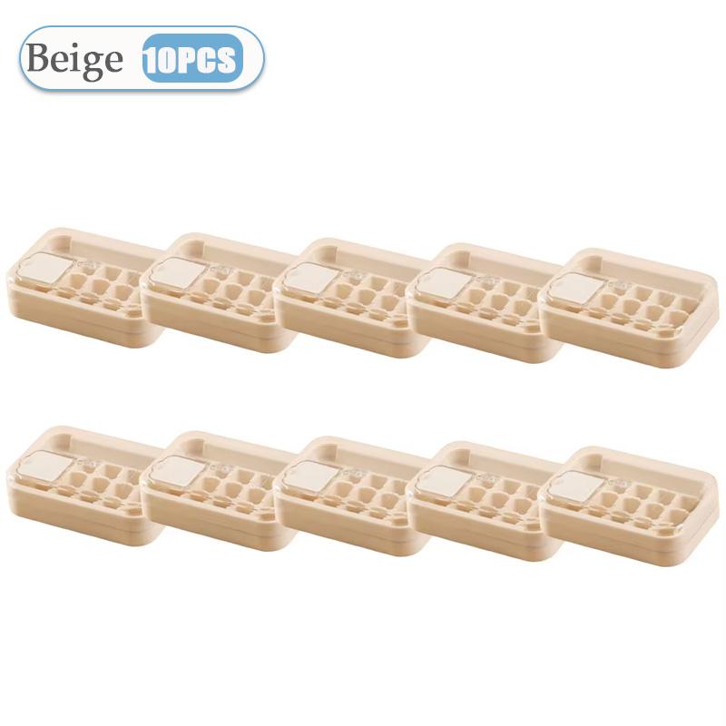1-10 STÜCK 15 Fächer Eiswürfelform mit Deckelbehälter Leichte Entnahme Eisbox Getränk Sommer Eisbereiter für Zuhause Küche Bar Eisbox