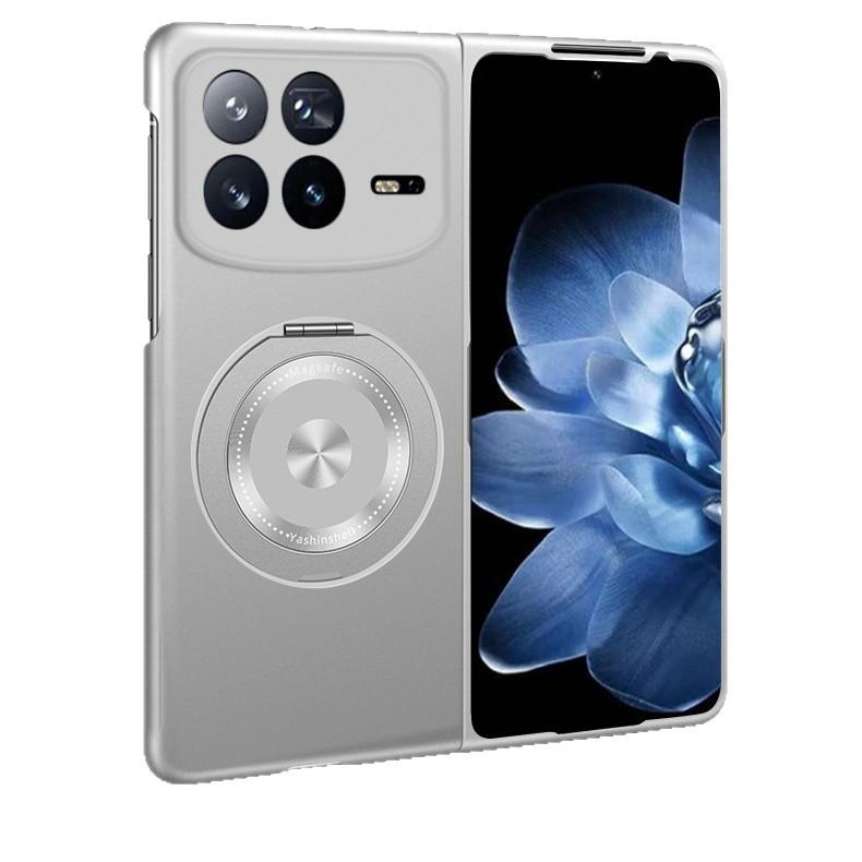 Rotating Bracket Magnetic Folding Mobile Phone Case Is Suitable for Xiaomi FOLD4 Ultra-thin Left and Right Folding Xiaomi FOLD3 Anti-drop.