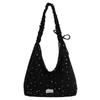 Korean Style Bow Tote Bag Large Capacity Women Handbag Sweet Polka Dot Shoulder Bag  Spicy Girl