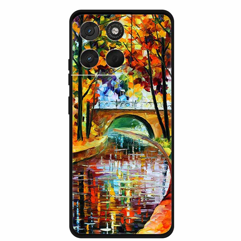 For Motorola Moto G57 Power Case Cute Cat TPU Phone Cover Soft Silicone Case For Moto G57Power Cases Shockproof Coque G 57 Power