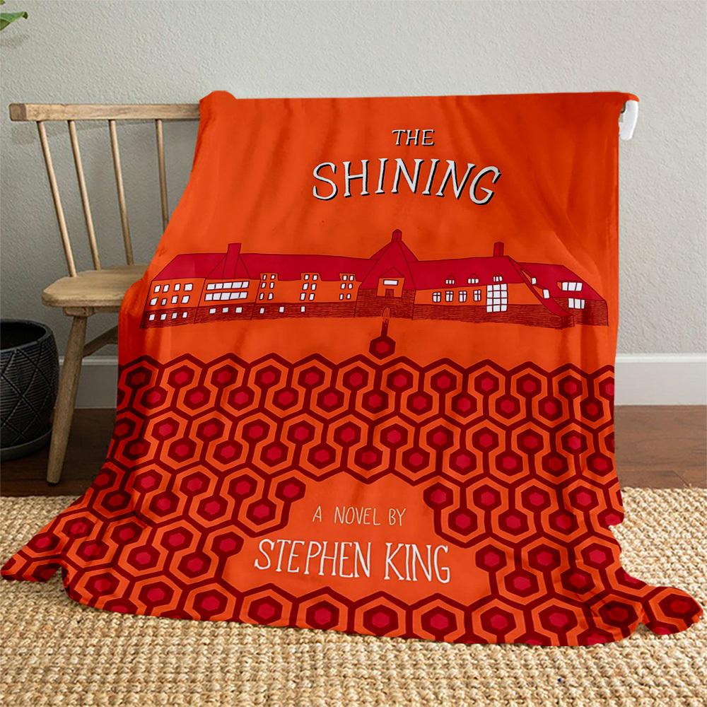 1PC shining hotel Outdoor Flannel Blanket Soft Plush Decor for Picnics, camping,Bedroom, Playroom, Office, or Lunch Break1132A