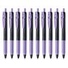 Zebra Sarasa Clip Gel Ballpoint Deco Shine Color Shiny 10 Pen, 0.5mm, Name, Purple, Pens, B-JJ15-SPU