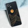 Phone Case For Xiaomi Mi 15 14 13 12 11 Lite 15T 13T 12T Pro Poco X7 X6 X5 Pro 5G X3 NFC F7 F6 F5 Cover Mountain Sunrise Line