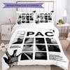 2Pac Duvet Cover Set Suitable For Guest Room Machine Washable Christmas Gift